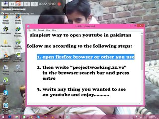 how to open youtube without proxy