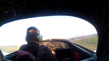 Leçon de pilotage avec cette atterrissage d'urgence