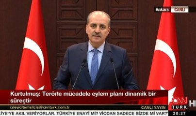 Numan Kurtulmuş: En Kötü Senaryo 600 Bin Mültecinin Türkiye'ye Gelmesi