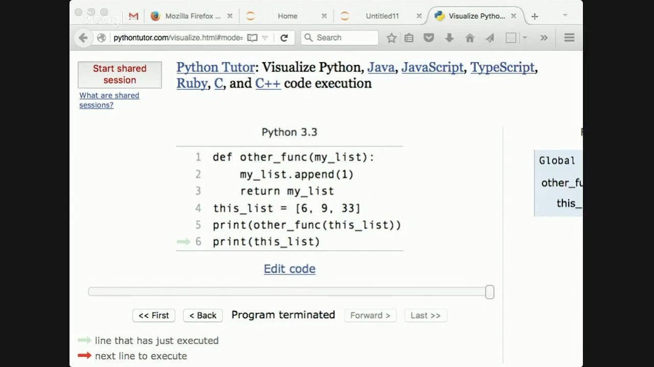 Python Lecture 7