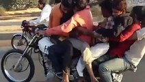 Malik Heera Okara 7 men amazing wheelie -