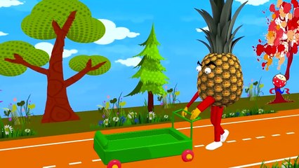 Finger Family Rhymes for Children Fruits Cartoons | Finger Family Children Nursery Rhymes