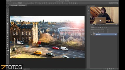 Como Adicionar Flare em uma Foto: Photoshop #1