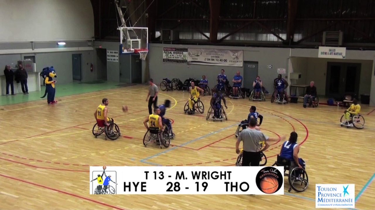 HANDIBASKET HYERES vs THONON - FFH NATIONALE A