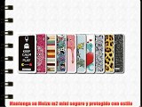 Funda Gel Flexible Meizu m2 mini BeCool Keep Calm Comecocos [  1 Protector Cristal Vidrio Templado