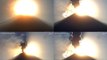 Smoke and Ash Spews From Mexico's Sunlit Popocatepetl Volcano