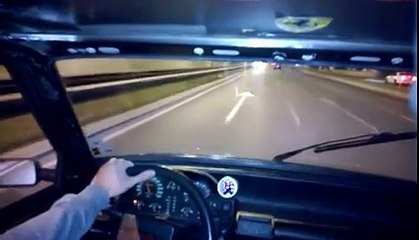 Fiat Uno Turbo IE dá o verdadeiro "arreio" a um  Lamborghini!!!