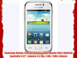 Samsung Galaxy Young (S6310) - Smartphone libre Android (pantalla 3.27 cámara 3.2 Mp 4 GB 1