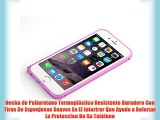 JAMMYLIZARD | Carcasa Marco Bumper Para iPhone 6 4.7 Pulgadas Dura y Delgada ROSA