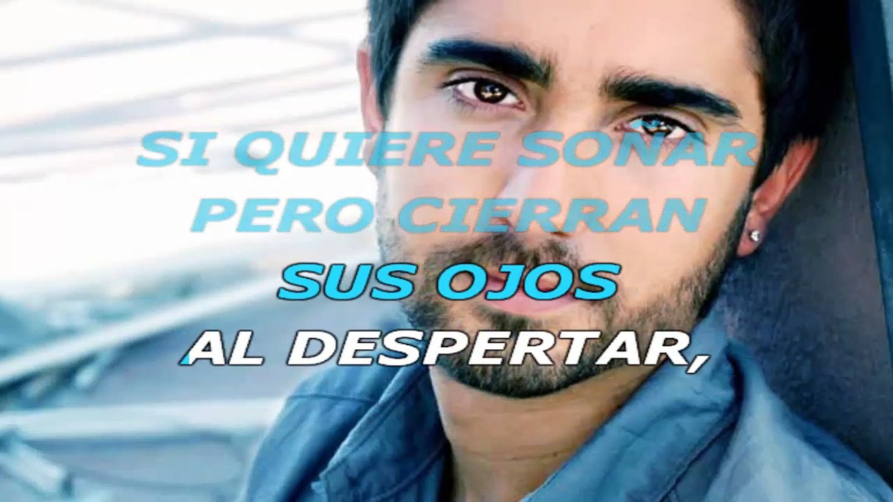 Alex Ubago - No te rindas - karaoke letra