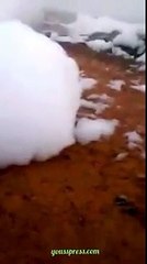 Se cayó el cielo Literalmente