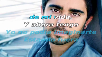 Alex Ubago - Salida - karaoke letra