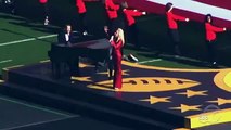 Super Bowl Halftime Show 2016- Lady Gaga Sings The National Anthem (Original Video)
