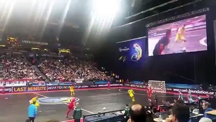 Futsal Serbia - Ukraine 2:1 Goal Milos Simic