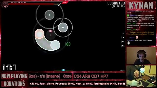 osu! : us - Sore wa Bokutachi no Kiseki (TV Size) [Insane] + DT (FC)