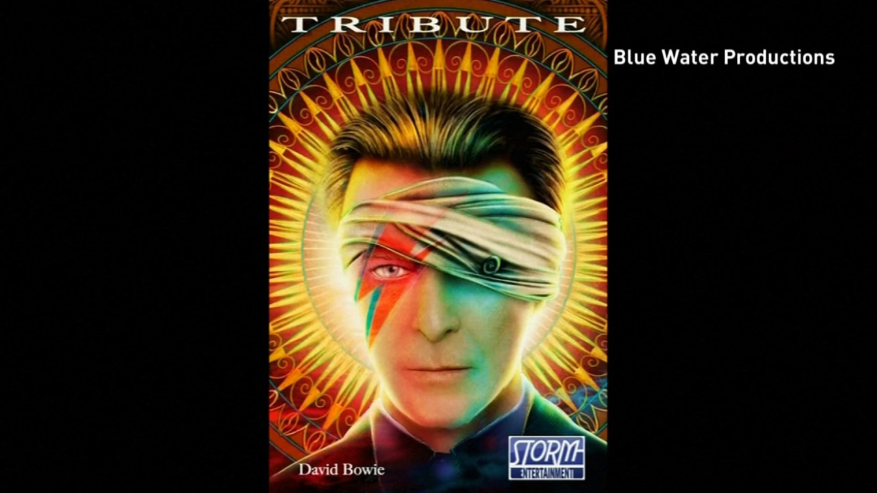 New comic book pays tribute to singer David Bowie