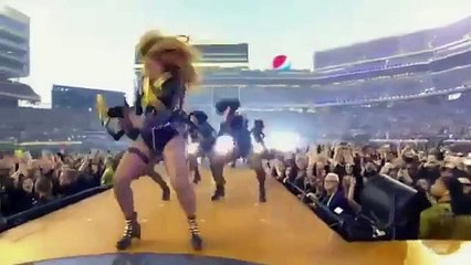 BEYONCE FALLS DURING SUPER BOWL 2016 HALFTIME SHOW PERFORMANCE (VIDEO)