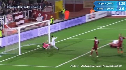 Pettinari Goal HD - Trapani 0-1 Como Serie B 08.02.2016