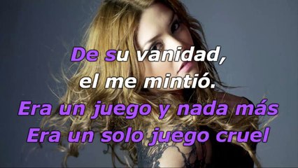 Yuridia - El Me Mintio - karaoke letra