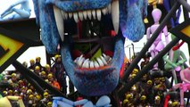 Carnevale di Viareggio 2016 - Sintesi del 1° corso mascherato