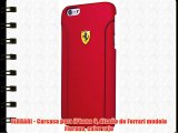 FERRARI - Carcasa para iPhone 6 diseño de Ferrari modelo Fiorano color rojo