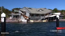 Waterfront Restaurant Partially Collapses, No Serious Injuries Reported