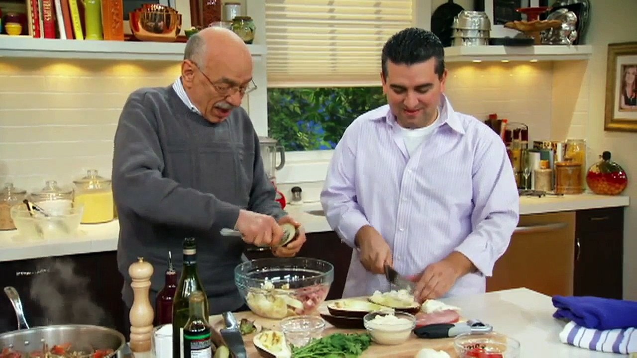 Gefüllte auberginen