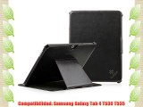 Leicke MANNA | Funda protección carcasa para Samsung Galaxy Tab 4 T530 T535 | Piel genuina