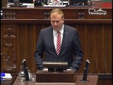 Poseł Witold Zembaczyński - Wystąpienie z dnia 29 stycznia 2016 roku.