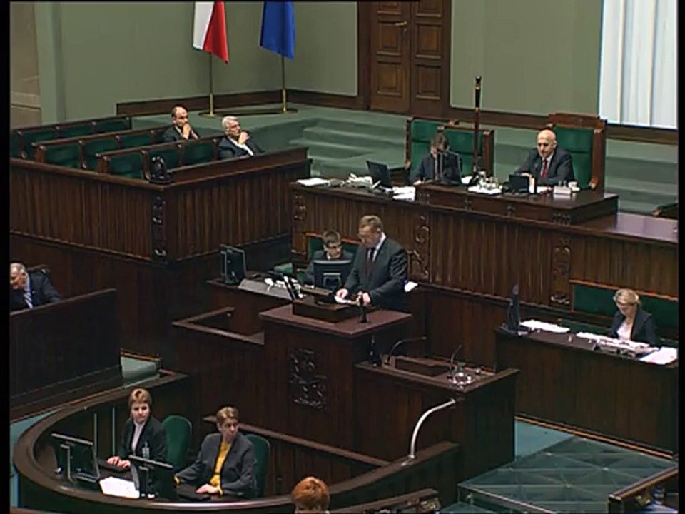 Poseł Ryszard Wilczyński - Wystąpienie z dnia 29 stycznia 2016 roku.