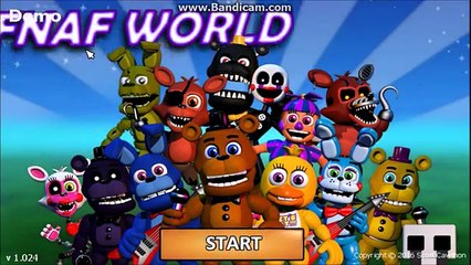 FNaF World Title Screen Music (World Music 720p)