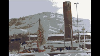 ANCIENT TOWER IN LORISH IS CALLED MENAR LOCATED AT CAPITAL CITY OF KHORRAM ABAD