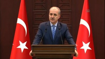 Kurtulmuş: 'Bütün Coğrafyası Paramparça Edilmiş Suriye'nin Daha Fazla Bu Durum İçerisinde Kalmaması...