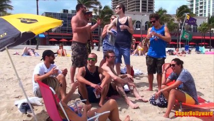 SHARK PRANK!!! Fort Lauderdale Beach