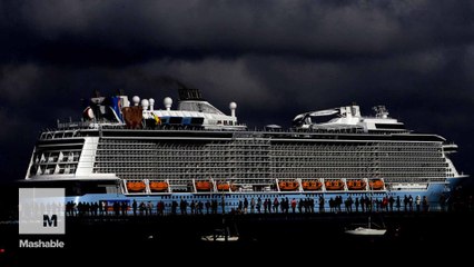 Royal Caribbean cruise ship takes passengers for the ride of their lives