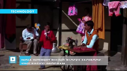 India Internet Ruling Blocks Facebook 'Free Basics' Program