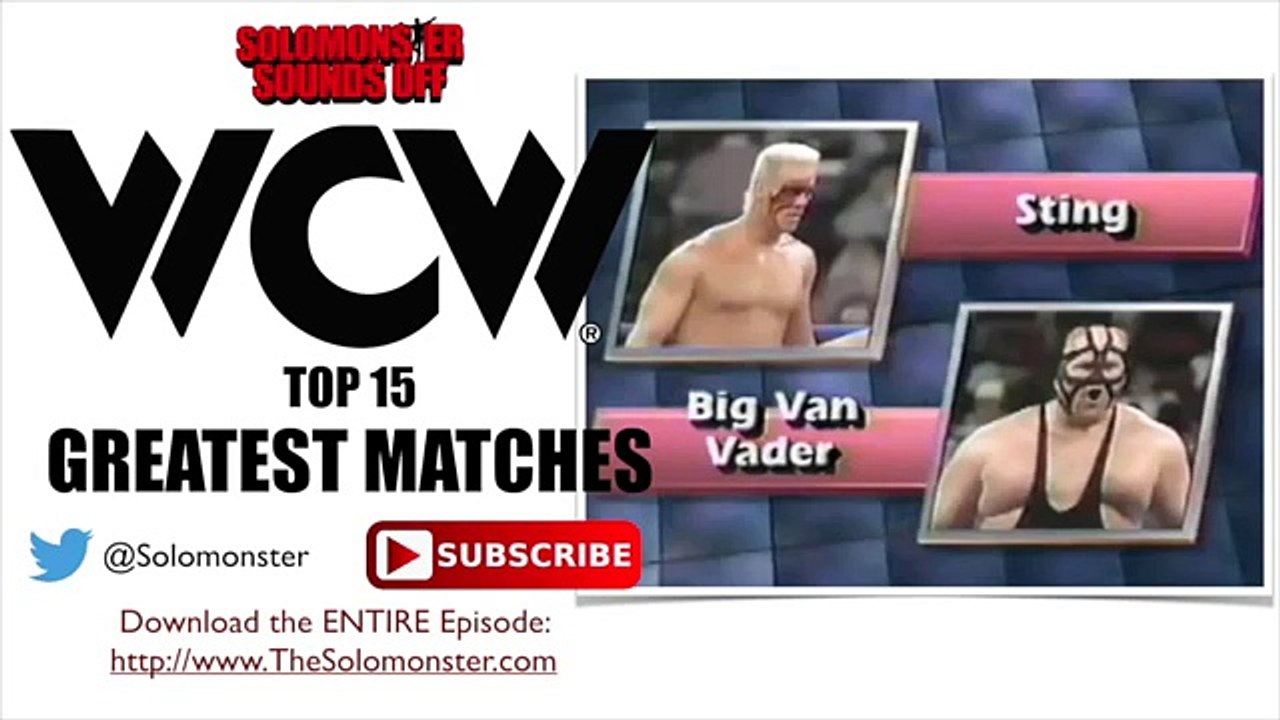 WCW's Greatest Matches: Sting vs.Big Van Vader (King of Cable) (Funny Videos 720p)