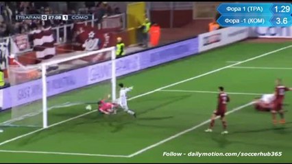 Trapani vs Como 2-2 Highlights HD Serie B 08.02.2016