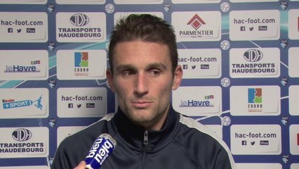 Après HAC - Dijon (0-2), réaction de Cédric Cambon