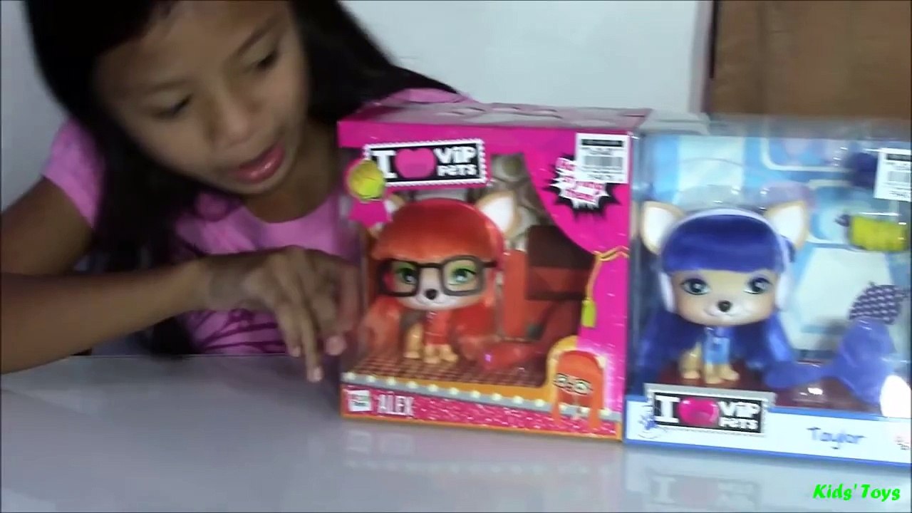 I ♥ VIP Pets Alex and Taylor Dolls by IMC Toys Have Fun Styling Them