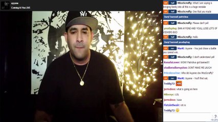 Ayyone gets banned from Vaughnlive