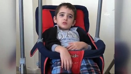 Epilepsi hastası minik Yaşar yardım bekliyor