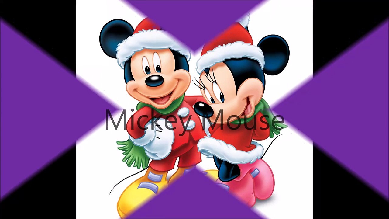 mickey Mouse and Minnie mouse