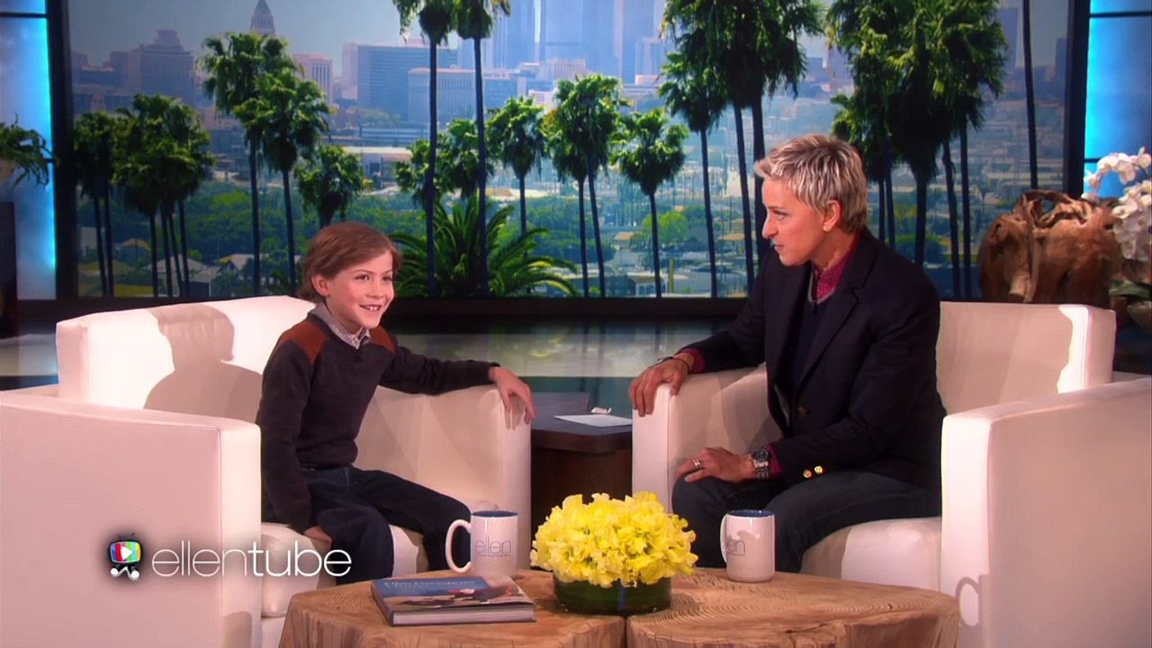 Jacob Tremblay Joins Ellen for the First Time