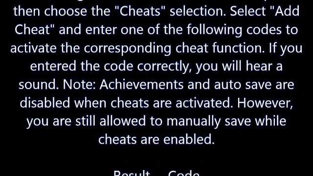 Saints Row 4 Re Elected Cheats, Cheat Codes XBOX ONE