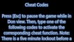 The Godfather 2 Cheats, Cheat Codes for PC