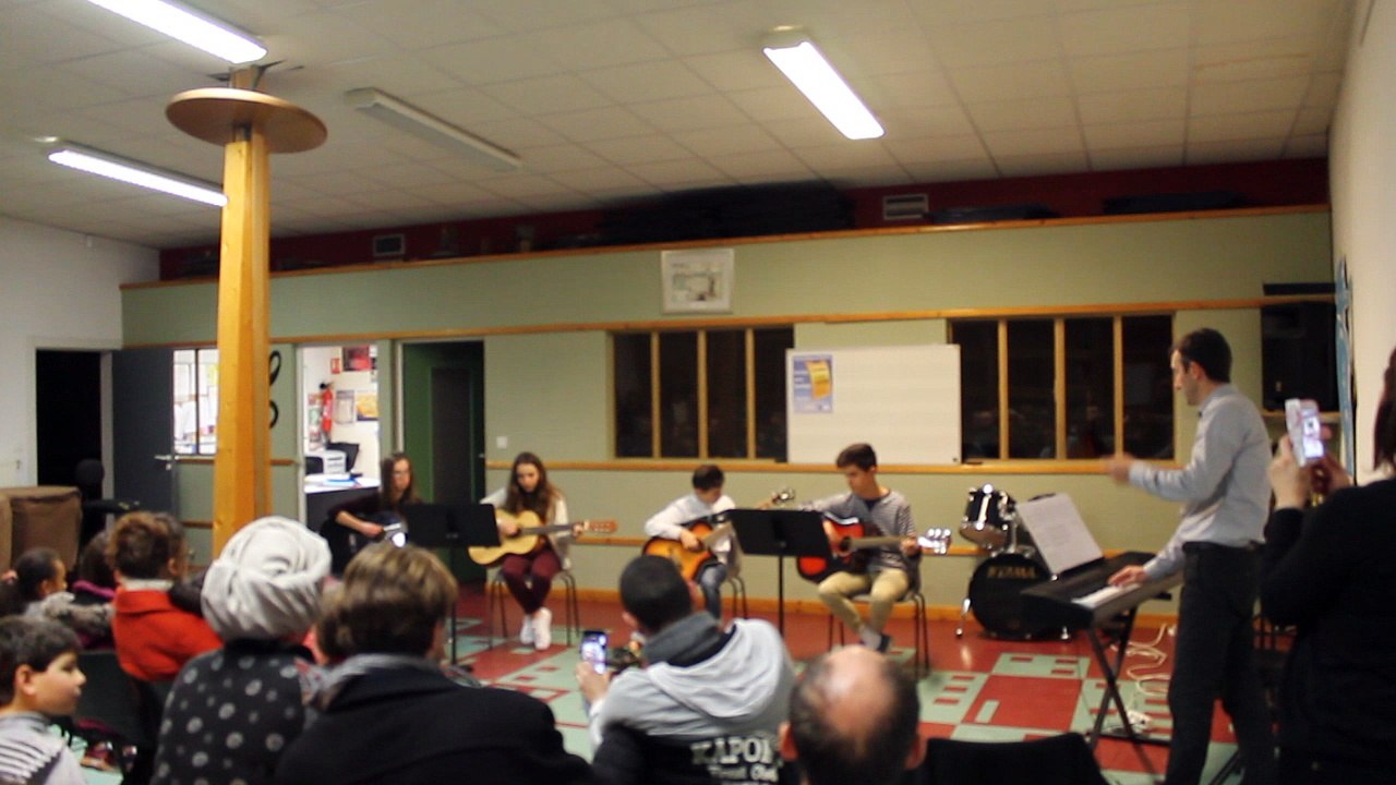 groupe guitare Marc auditions jan 2016 ecole de musique de Chabeuil