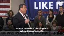 Chris Christie Says Bernie Can't Win Among Non-White Voters