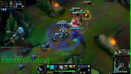 LEAGUE OF LEGENDS #10 chat s*it get banged