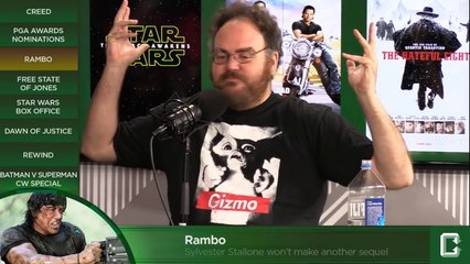 Collider Movie Talk - Star Wars Overtakes Avengers, Stallone Says No More Rambo